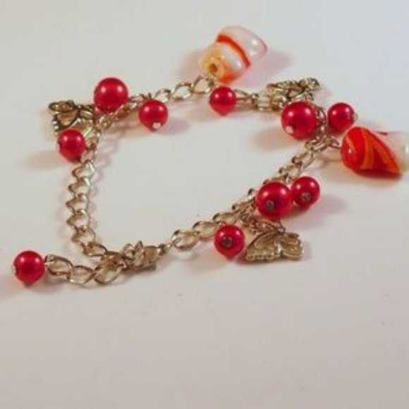 ❤️ NEW Peppermint Candy Charm Or Angle Bracelet - Picture 3 of 5